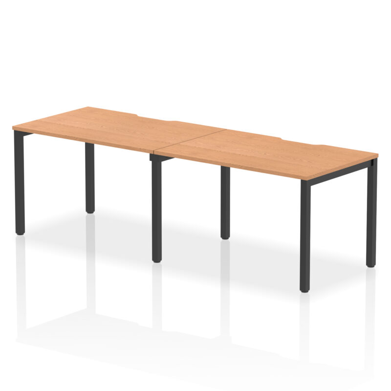Evolve Plus Single Row Bench Desk - 2 Person - Image 40