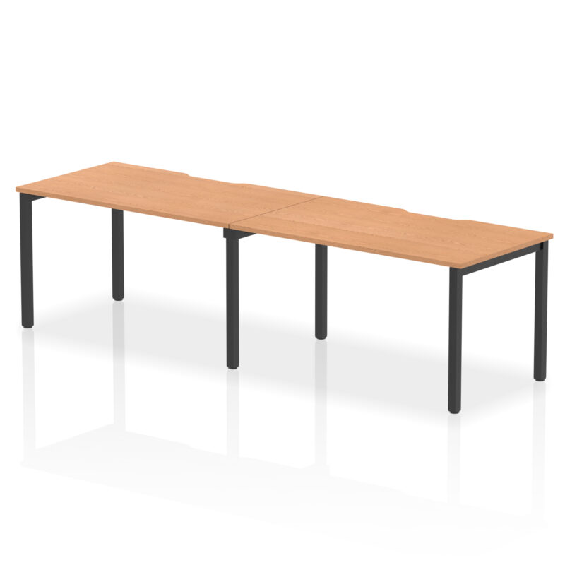 Evolve Plus Single Row Bench Desk - 2 Person - Image 46