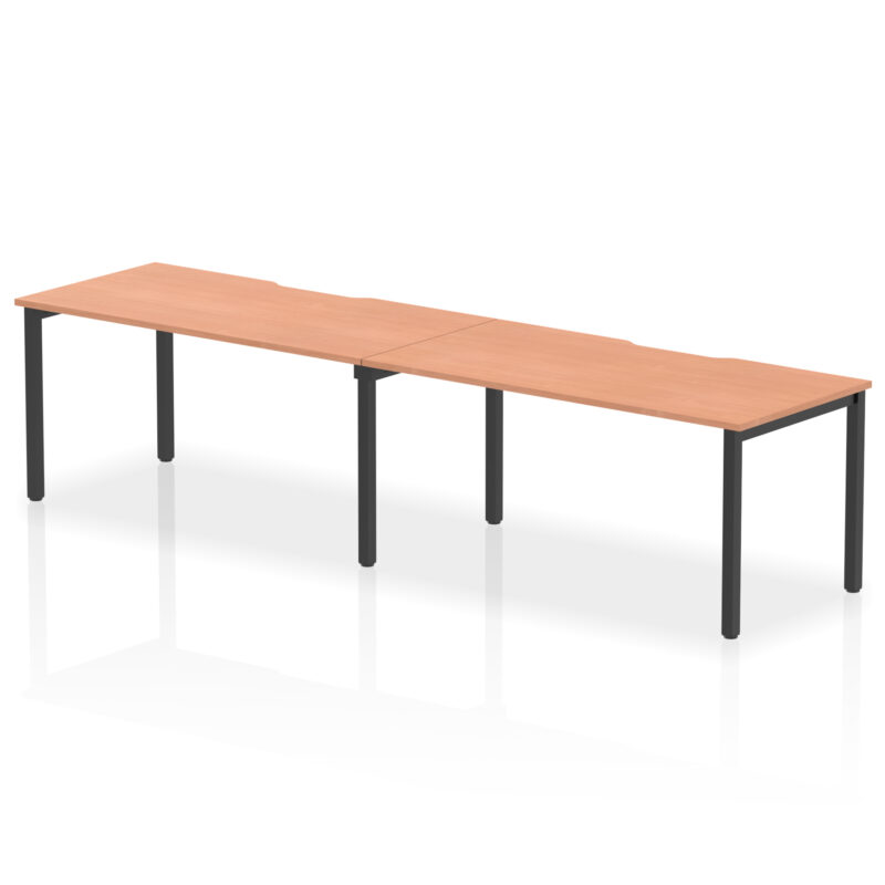 Evolve Plus Single Row Bench Desk - 2 Person - Image 49