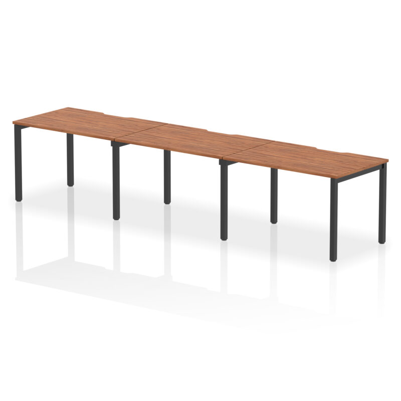 Evolve Plus Single Row Bench Desk - 3 Person - Image 42