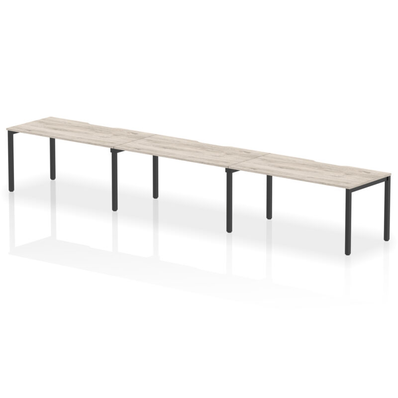 Evolve Plus Single Row Bench Desk - 3 Person - Image 50