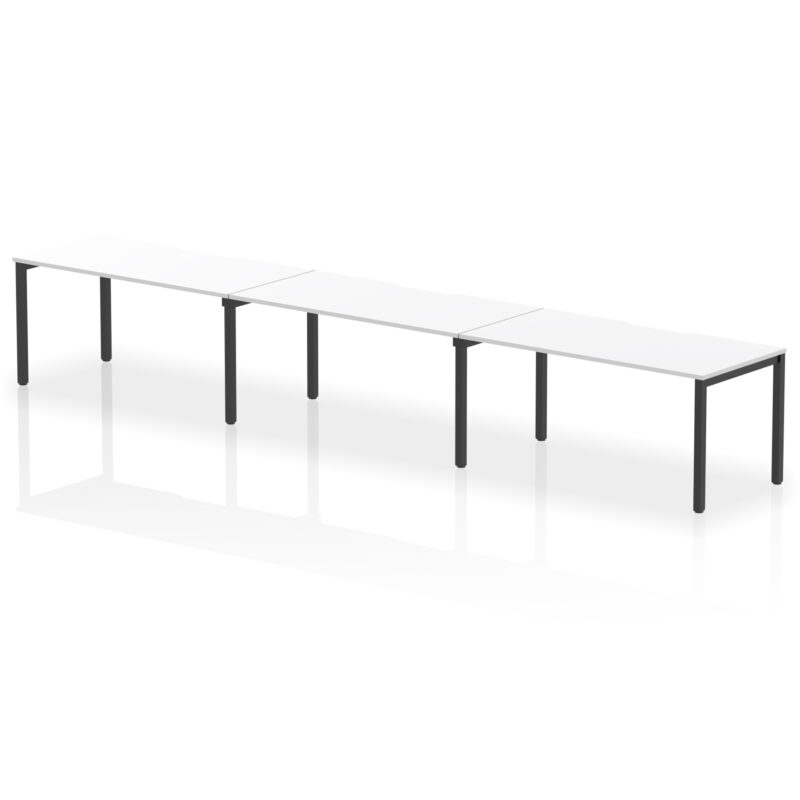 Evolve Plus Single Row Bench Desk - 3 Person - Image 53