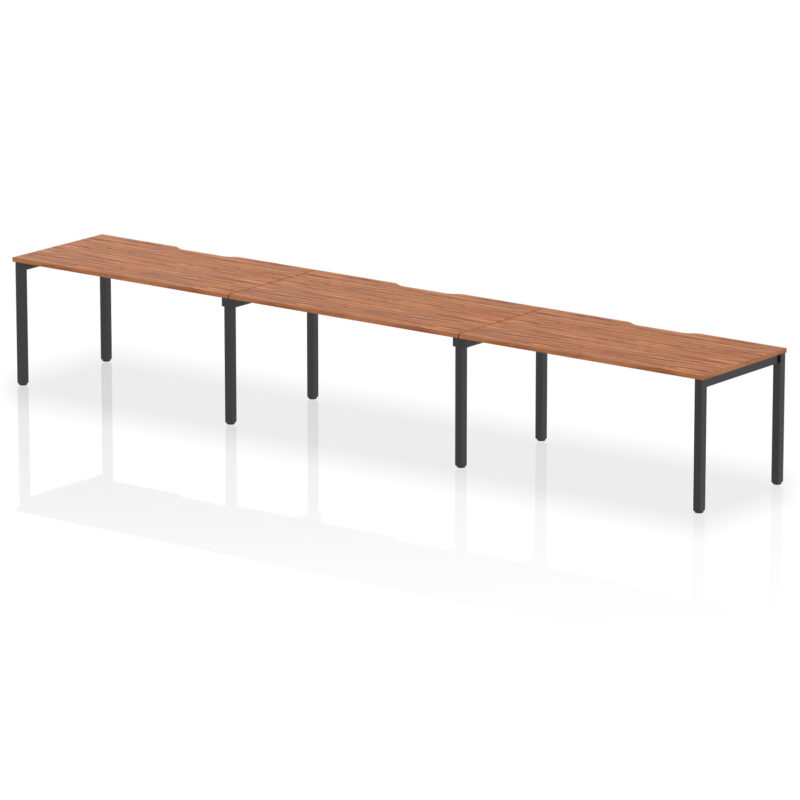 Evolve Plus Single Row Bench Desk - 3 Person - Image 54