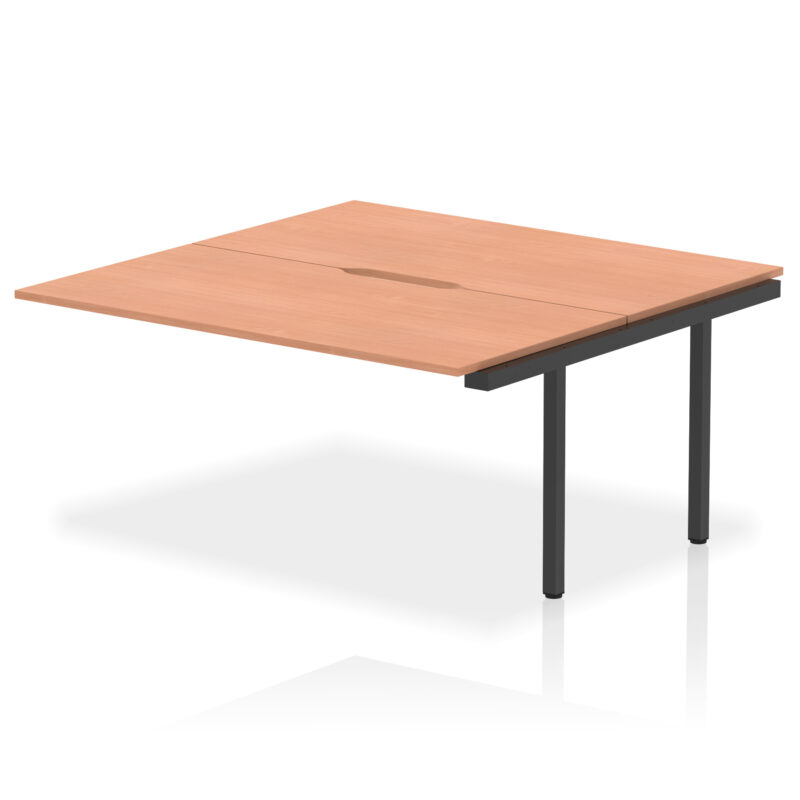 Evolve Plus B2B Bench Desk - 2 Person Extension Kit - Image 49