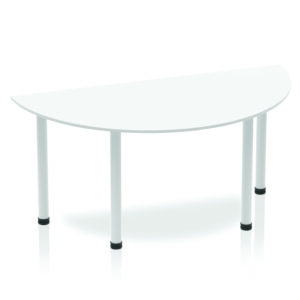 Impulse Semi-Circle Table With Post Leg - Image 29