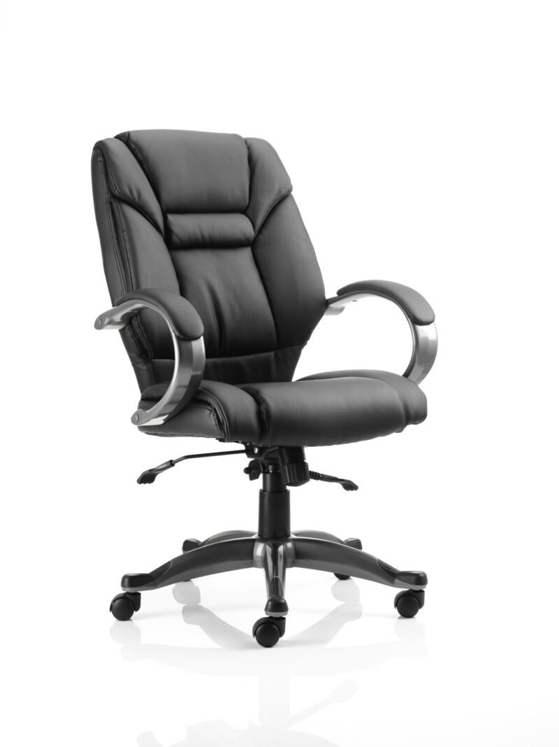 Galloway High Back Executive Office Chair with Arms - Image 5