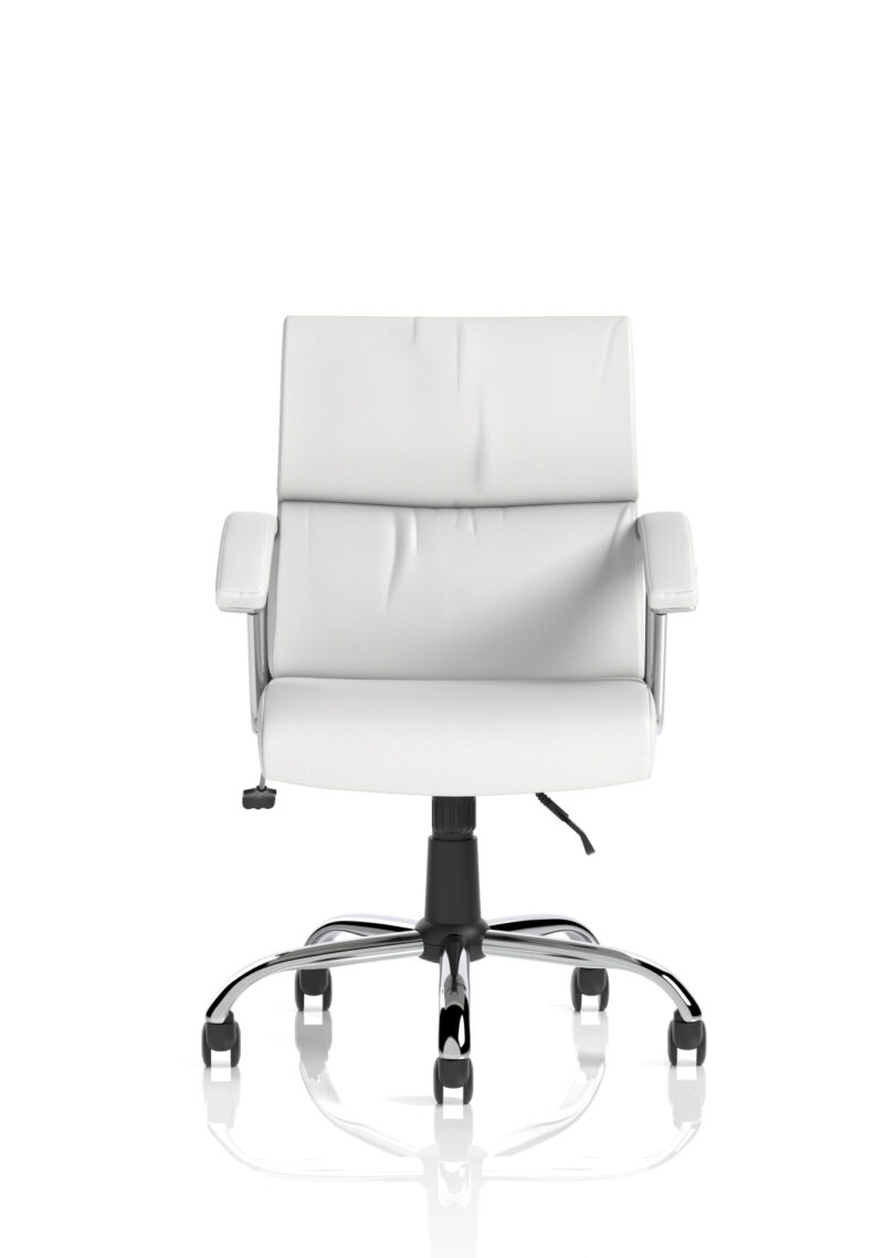 Desire Medium Back Leather Executive Office Chair with Arms - Image 2