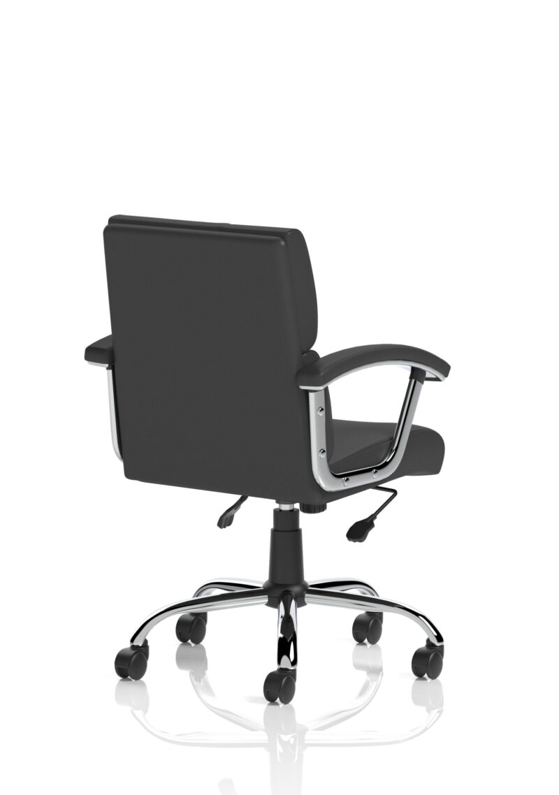Desire Medium Back Leather Executive Office Chair with Arms - Image 15