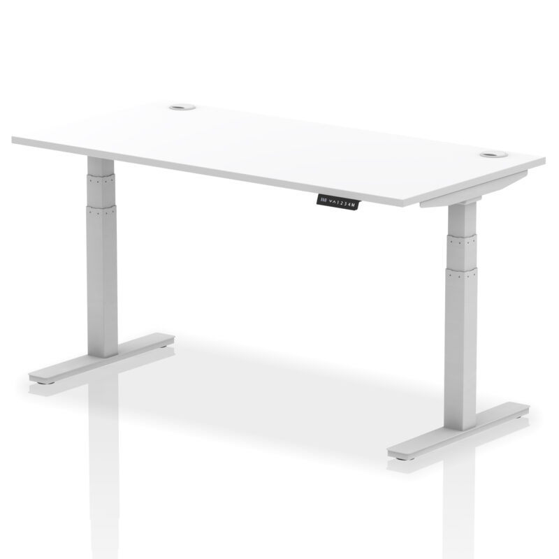 Air Height Adjustable Desk With Cable Ports - Image 105