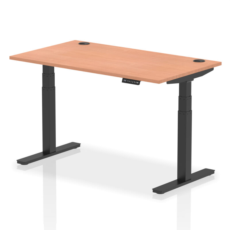 Air Height Adjustable Desk With Cable Ports - Image 37