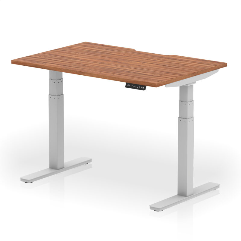 Air Scalloped Edge Height Adjustable Office Desk - Image 14