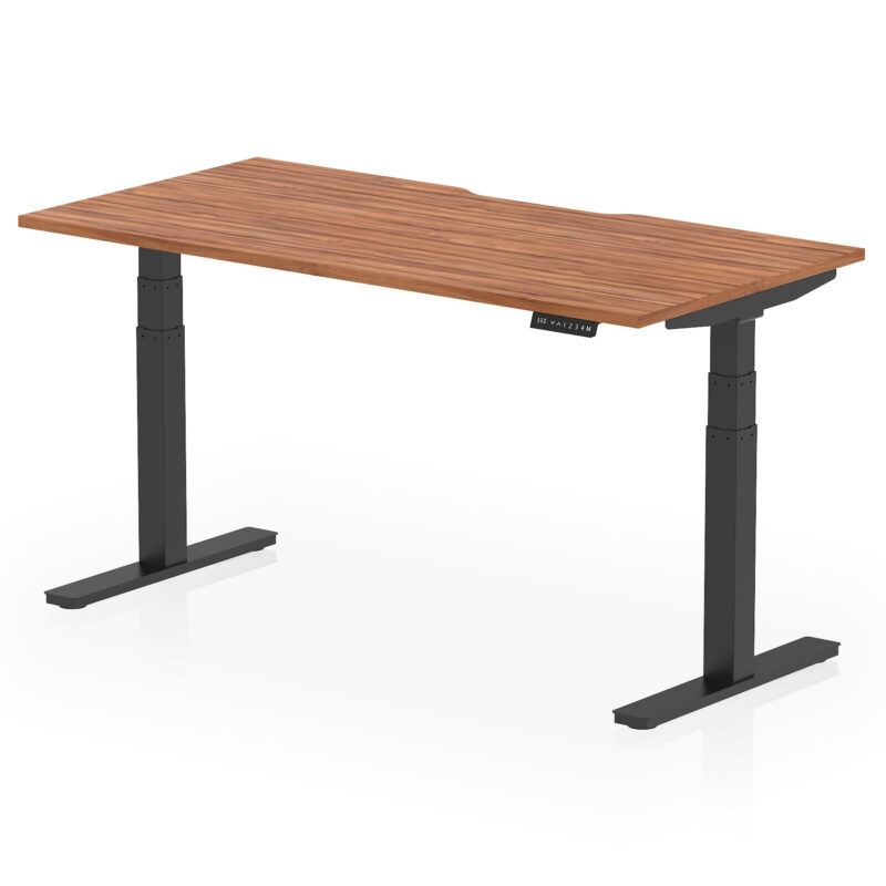 Air Scalloped Edge Height Adjustable Office Desk - Image 49