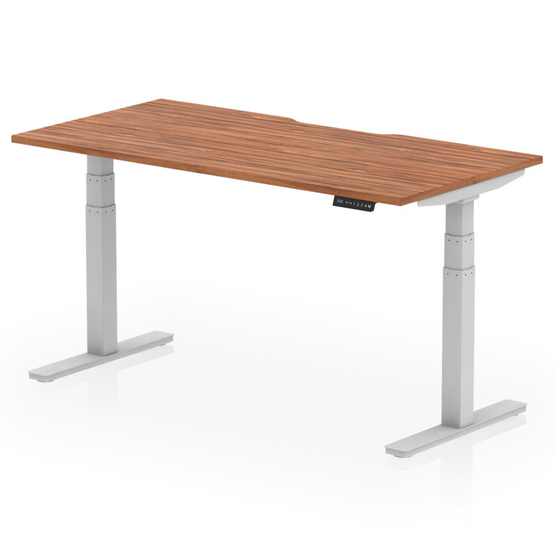 Air Scalloped Edge Height Adjustable Office Desk - Image 50
