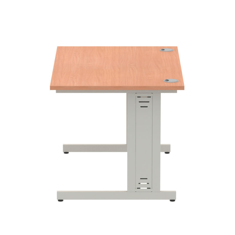 Impulse 1200mm Straight Desk Cable Managed Leg - Image 8