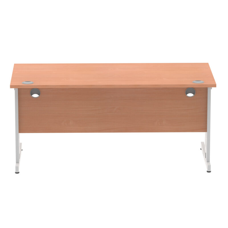 Impulse 1600mm Straight Desk Cable Managed Leg - Image 6