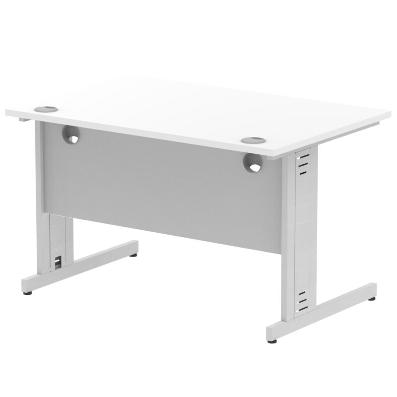 Impulse 1200mm Straight Desk Cable Managed Leg - Image 85