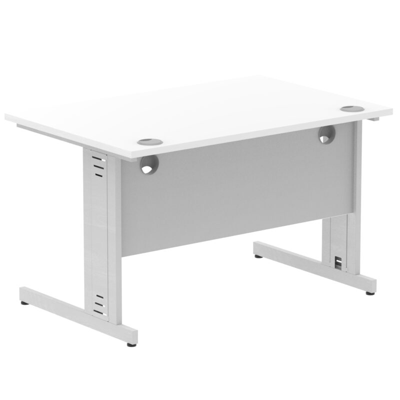 Impulse 1200mm Straight Desk Cable Managed Leg - Image 87
