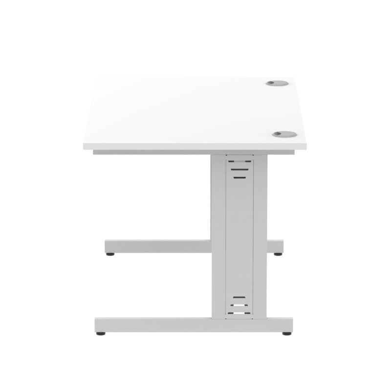 Impulse 1200mm Straight Desk Cable Managed Leg - Image 88