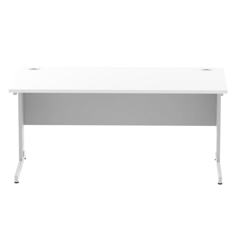 Impulse 1600mm Straight Desk Cable Managed Leg - Image 82