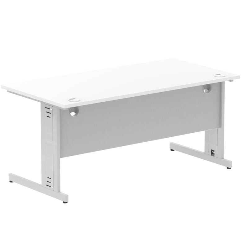 Impulse 1600mm Straight Desk Cable Managed Leg - Image 87