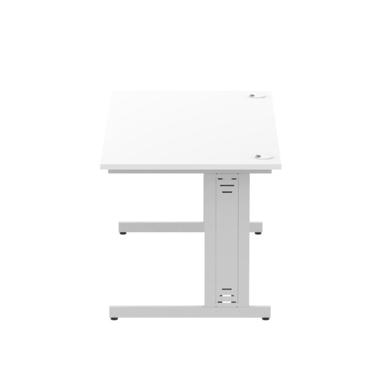 Impulse 1600mm Straight Desk Cable Managed Leg - Image 88