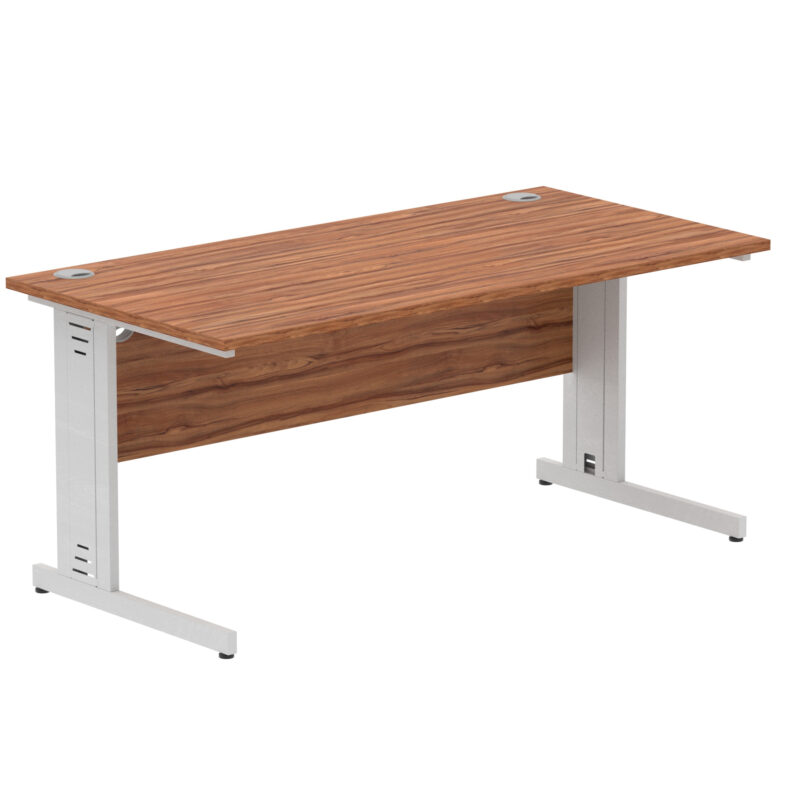 Impulse 1600mm Straight Desk Cable Managed Leg - Image 67