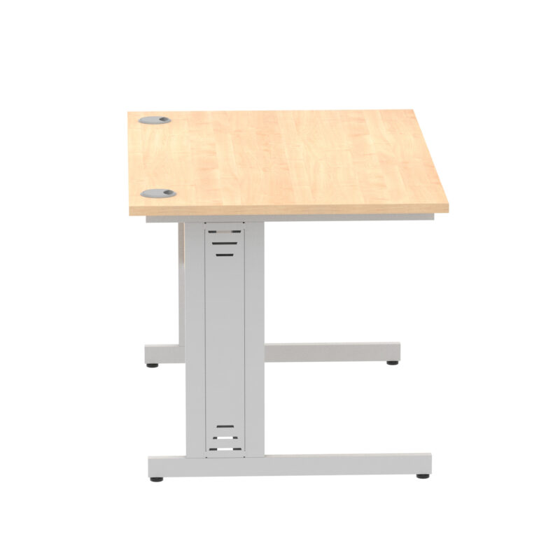 Impulse 1200mm Straight Desk Cable Managed Leg - Image 36