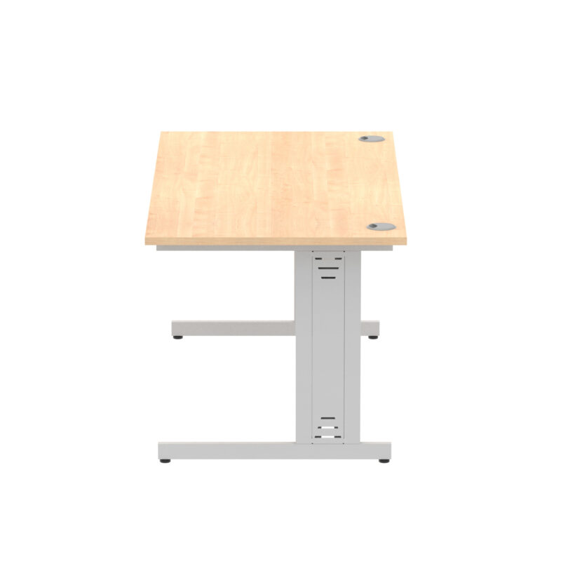 Impulse 1600mm Straight Desk Cable Managed Leg - Image 40