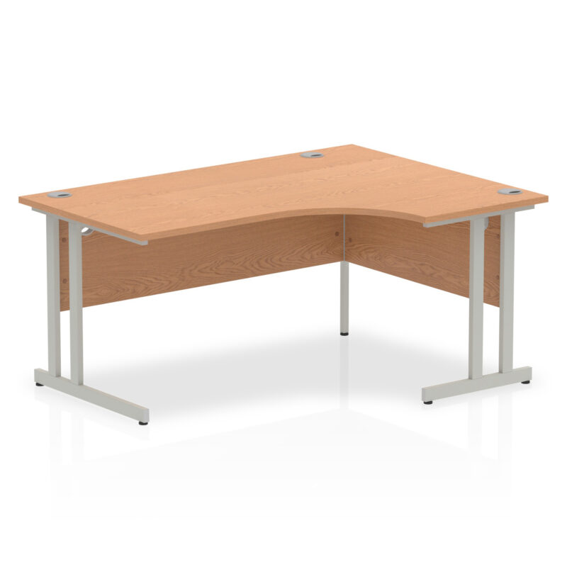 Impulse 1600mm Right Crescent Desk Cantilever Leg - Image 7