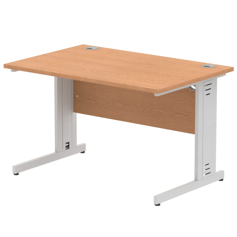 Impulse 1200mm Straight Desk Cable Managed Leg - Image 49