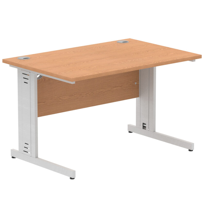 Impulse 1200mm Straight Desk Cable Managed Leg - Image 51