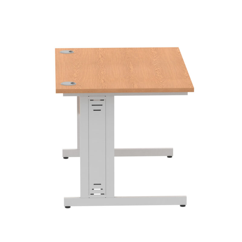 Impulse 1200mm Straight Desk Cable Managed Leg - Image 52
