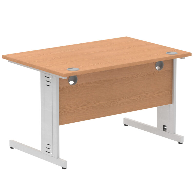 Impulse 1200mm Straight Desk Cable Managed Leg - Image 55