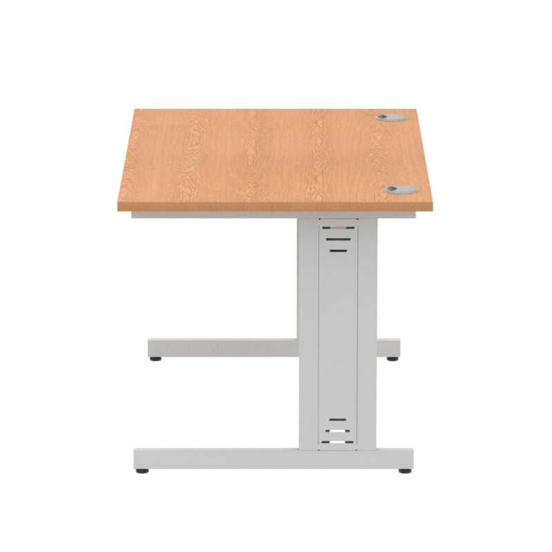 Impulse 1200mm Straight Desk Cable Managed Leg - Image 56