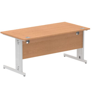 Impulse 1600mm Straight Desk Cable Managed Leg - Image 55