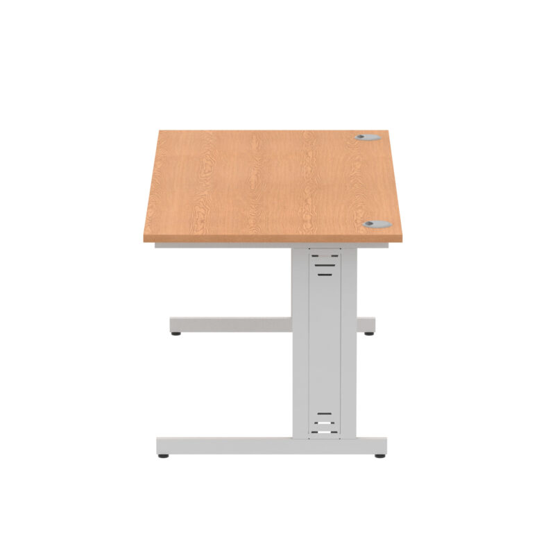 Impulse 1600mm Straight Desk Cable Managed Leg - Image 56