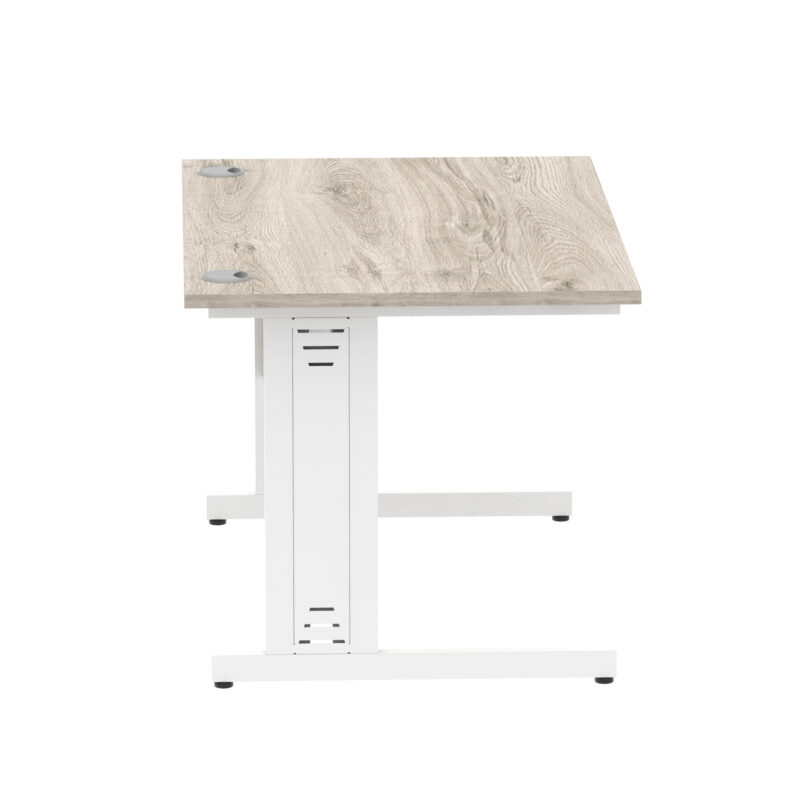 Impulse 1200mm Straight Desk Cable Managed Leg - Image 28