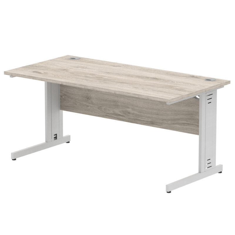 Impulse 1600mm Straight Desk Cable Managed Leg - Image 17