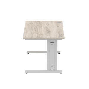 Impulse 1600mm Straight Desk Cable Managed Leg - Image 24