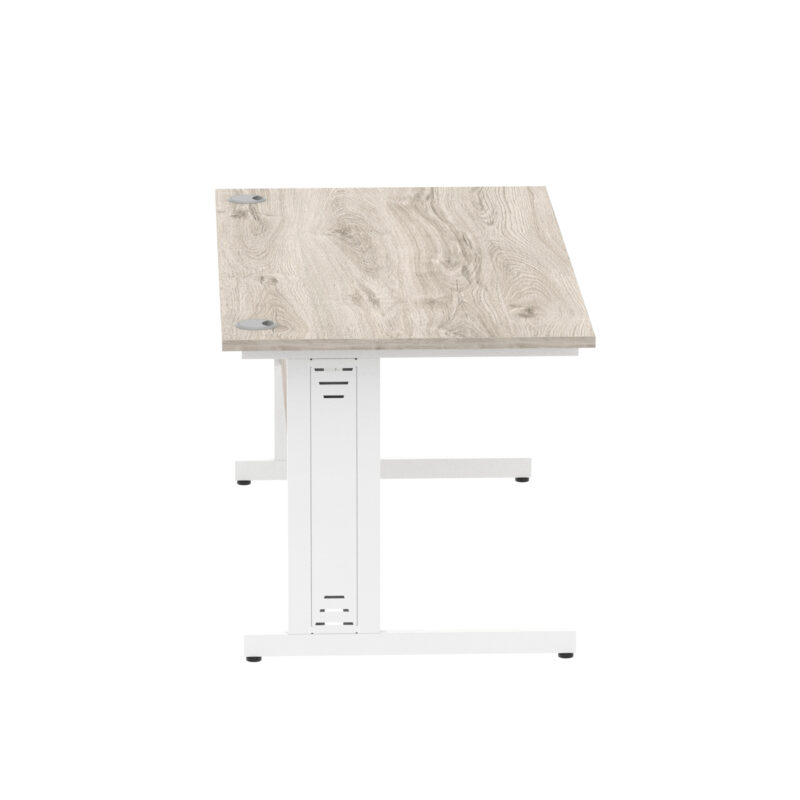 Impulse 1600mm Straight Desk Cable Managed Leg - Image 28