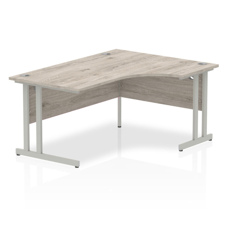 Impulse 1600mm Right Crescent Desk Cantilever Leg - Image 3