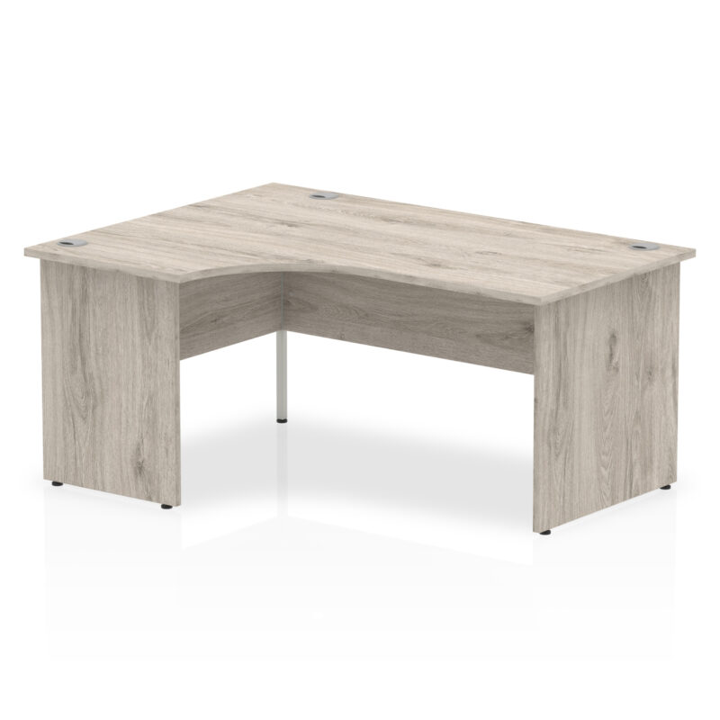 Impulse 1600mm Left Crescent Desk Panel End Leg - Image 3