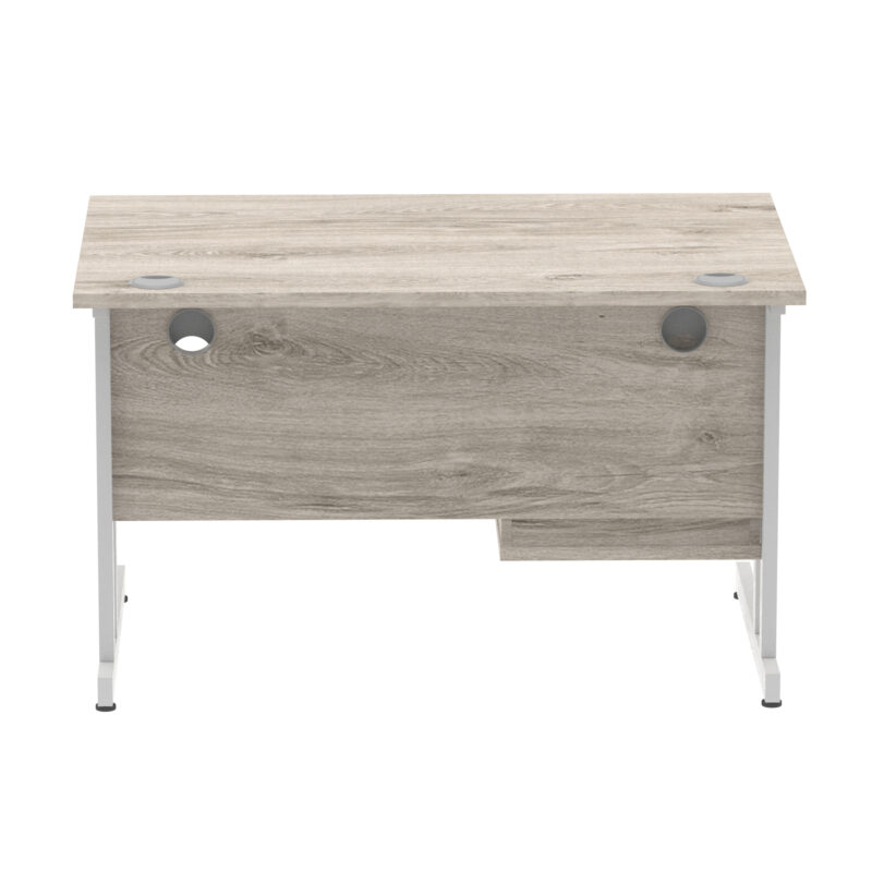 Impulse 1200mm Cantilever Straight Desk With Single Fixed Pedestal - Image 75