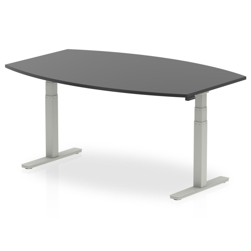 High Gloss Writable Boardroom Table Height Adjustable - Image 2