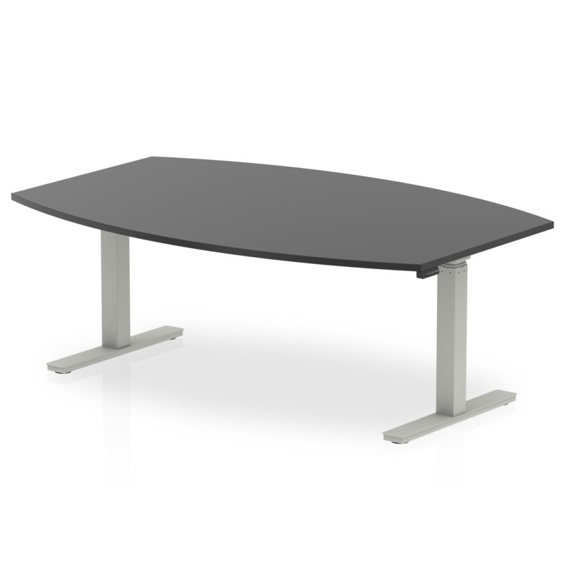 High Gloss Writable Boardroom Table Height Adjustable - Image 3