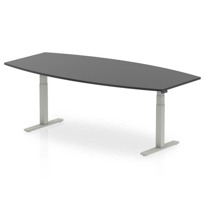 High Gloss Writable Boardroom Table Height Adjustable - Image 13
