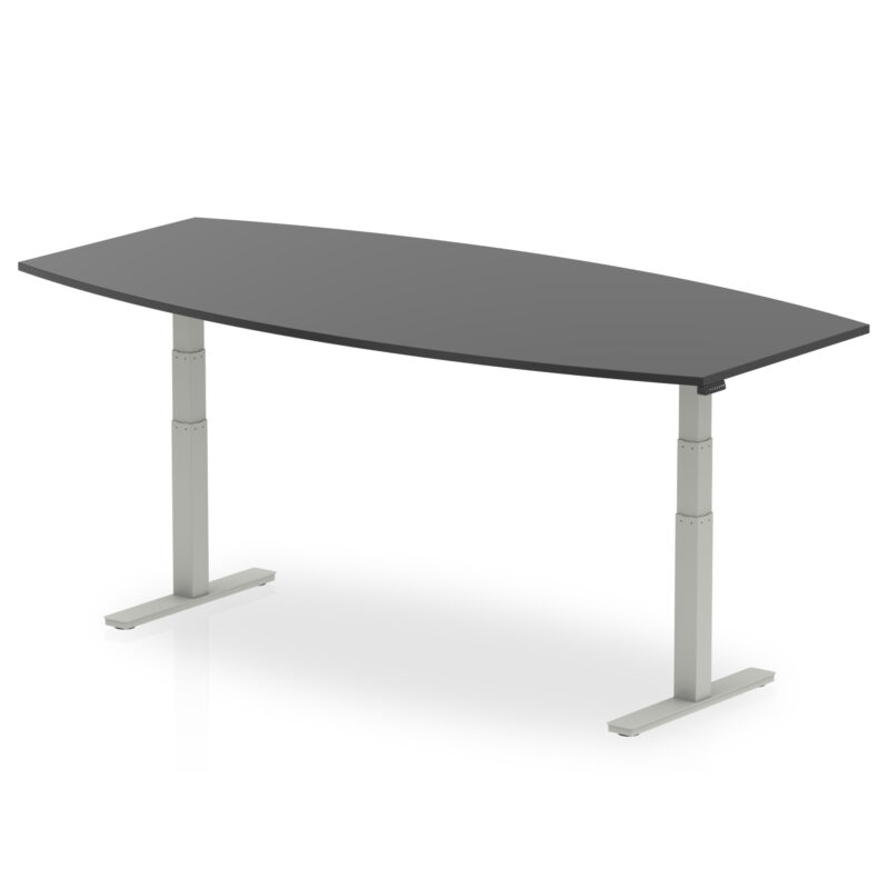 High Gloss Writable Boardroom Table Height Adjustable - Image 14