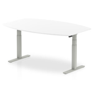 High Gloss Writable Boardroom Table Height Adjustable - Image 7