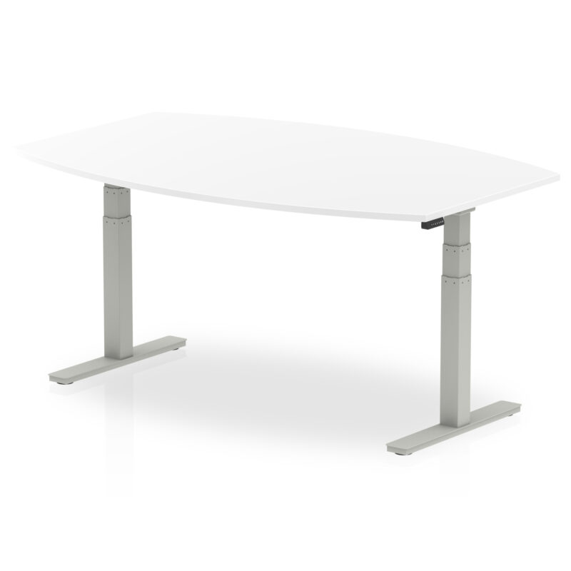 High Gloss Writable Boardroom Table Height Adjustable - Image 7