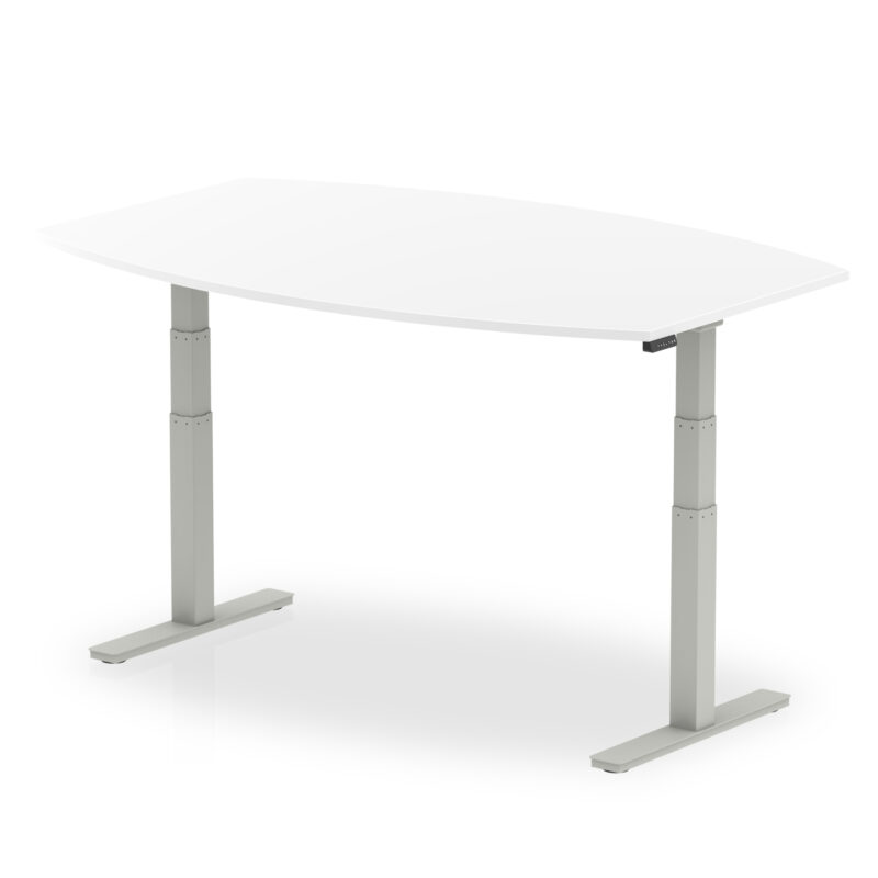 High Gloss Writable Boardroom Table Height Adjustable - Image 8